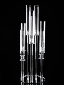 Candélabre en cristal LANJO à 10 bras, centre de table pour mariage, hôtel, banquet - Product Image 2