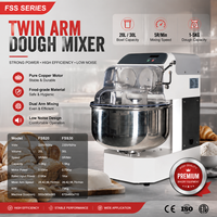 Pétrin commercial à double bras de table pour pain, pizza, farine, blé, maïs, lait, noix – Mélangeur alimentaire à spirale