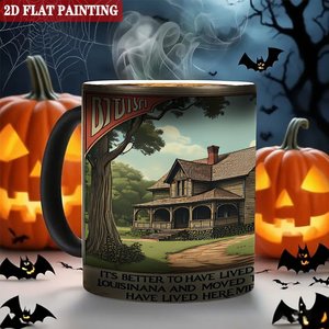 Daily Hot Water Drinking Mug 11oz Frosted Black Ceramic Heat Sensitive Color Changing <b>Magic</b> <b>Cup</b> - Product Image 6