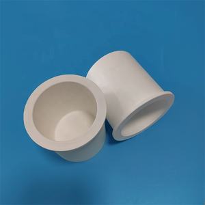 Creuset en céramique de nitrure de bore de haute pureté 99% Pot de broyage en céramique BN Coupe à huile en céramique PBN pour la fusion sous vide - Product Image 6