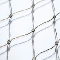 Filet de sécurité en treillis métallique tissé en acier inoxydable de qualité industrielle avec service de découpe pour la protection des clôtures agricoles