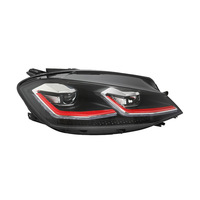 Ensemble de phares Volkswagen Golf 75 OLIVER 12V 2017-2020, nouveaux, haute performance, lentilles de projecteur LED, feux de jour