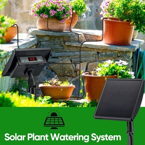 Dispositif d'arrosage automatique solaire USB 15m pour plantes paresseuses, outil d'irrigation goutte à goutte intelligent pour jardin, en ABS, facile à utiliser - Product Image 2