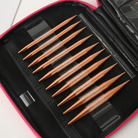 Kit d'aiguilles à tricoter en aluminium en forme de U, détachables, modèle 3.18-7, simples et légères, pour la vente transfrontalière
