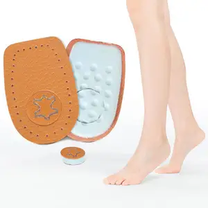 Comfort Lederen Schoen Hak Kussen Steun Pads Foam Latex Orthopedische Inlegzolen Pads Voor Schoenen Laarzen