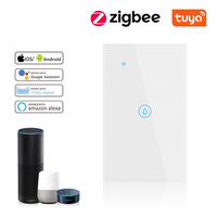 Interrupteur Tactile ZigBee Intelligent pour Éclairage de Couloir, Escalier et Parking, Contrôle par Relais Magnétique, Certifié CE RoHS, Vente en Gros