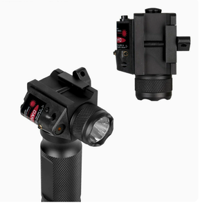 DFF0228 Mira Láser Táctica Recargable, Mira Láser Compacta con Punto Verde y Soporte para Caza, Linterna LED - Product Image 3