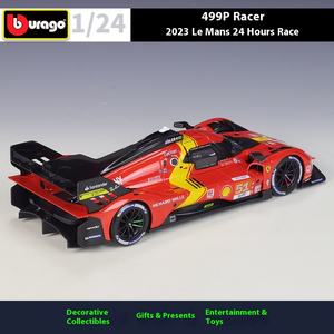 Bburago 1:24 Modèles moulés sous pression <span class=keywords><strong>2023</strong></span> Saison Le <span class=keywords><strong>Mans</strong></span> 24 Heures Endurance Race 499P Racing Car #50 #51 Alloy Diecast Toy Car Model - Product Image 4