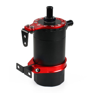 Réservoir d'évacuation des vapeurs d'huile avec filtre réglable pour la récupération des gaz et des huiles usagées, en métal noir 05017 - Product Image 4