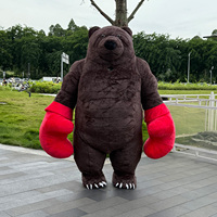 MOQ 1 PCS Mascotte Gonflable Adulte en Peluche Douce Licorne Costume Cosplay Pat Patrouille pour Cosplay et Festivals Halloween