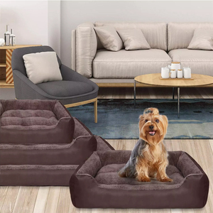 Hoge Kwaliteit En Iow Prijs Ultra Zacht Huisdier Hond <span class=keywords><strong>Bed</strong></span> Warm Zacht Wasbaar Voor Hondenbed - Product Image 3