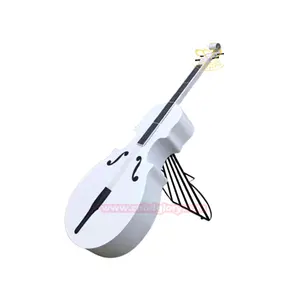 מוסיקה נושא כלי נגינה קישוט פיברגלס צ 'לו פיסול