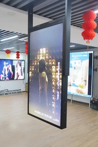 Ventana de señalización digital semiexterior, frente a la ventana, 55 pulgadas, 65 pulgadas, pantalla Led grande, escaparate, pantalla Lcd legible con luz solar - Product Image 3