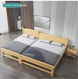 Cama Plegable Infantil Moderna y Sencilla de Madera Maciza para Uso <span class=keywords><strong>en</strong></span> el Hogar, la Escuela y Hoteles - Product Image 1
