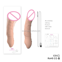 Stoßender Dildo-Vibrator aus Realistischem Silikon mit Starkem Saugnapf Erotikspielzeug für Frauen OEM Großhandel