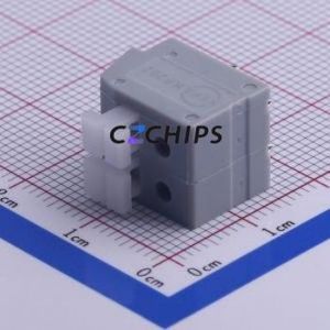 KF202-5.0-2P Spring Terminal Block Through hole Component (THT),P=5mm Connector 5mm 2P 2 16A - Product Image 2
