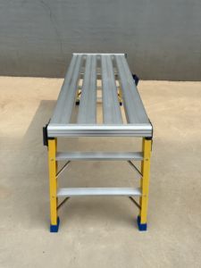 FRP katlanır merdiven çalışma platformu satılık taşınabilir güvenlik platformu merdivenler - Product Image 5