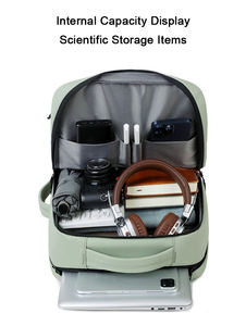 Sac à dos léger et imperméable pour homme, idéal pour l'école, les loisirs, les voyages et les affaires – Personnalisable et durable - Product Image 5