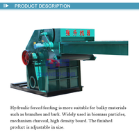 Broyeur à marteaux Rectifieuse pour aliments pour animaux Broyeurs de bois portables 50 HP Heavy Duty