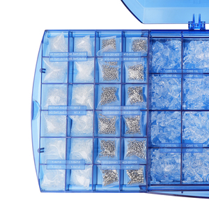 Wholesale Optical Eyeglasses Accessories Silicone Nose Pads <b>Screws</b> <b>Set</b> Glasses Screwdriver Repair Kit 3T-005A - Product Image 1