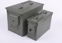 Boîte à munitions carrée en métal M19A1 résistante à l'eau avec prix d'usine