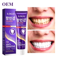 Pasta Dental Probiótica al por Mayor, Fórmula Blanqueadora, Anti-Manchas, Anti-Sensibilidad, 12h de Aliento Fresco, Limpieza Profunda de Dientes, Cuidado Bucal