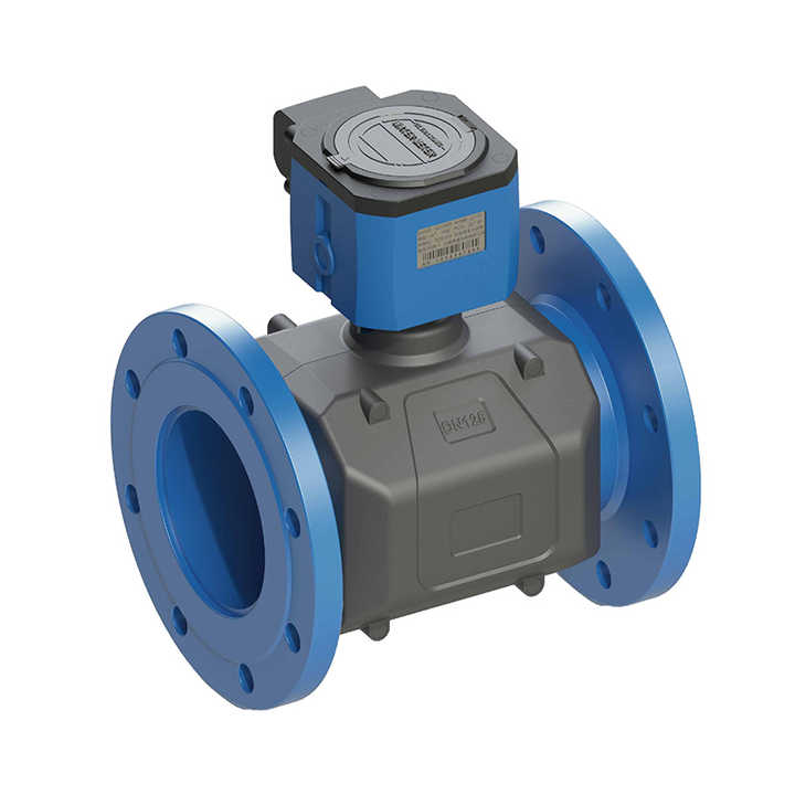 Dual Channel Ultrasonic Water Meter DN80 DN100 Add Pulse Output Battery ...