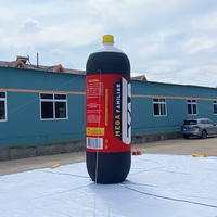 Bouteille gonflable publicitaire géante Aero Promotion de marque Bouteille gonflable Événements Boisson personnalisée gonflable
