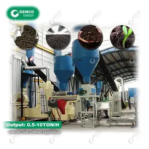 Time-Saving And Labor-Saving Complete Organic Dung Cow Manure Animal Manure Fertilizer Pellet Machine for Making Compost Pellet