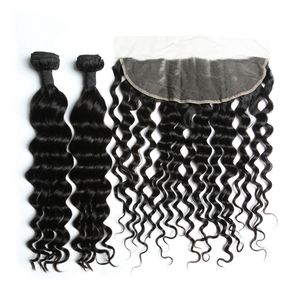 Perruques en cheveux naturels lâches et volumineux, perruques frontales en dentelle 13x4, 24 pouces, bonnet en dentelle suisse, parfaites pour un usage quotidien pour femmes - Product Image 5