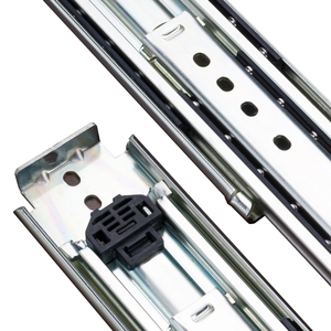 Fusaier Heavy Duty 76mm Canales telescópicos Deslizamiento Guías Cajón Deslizante 225kg 500lbs Capacidad de carga para gabinetes de cocina - Product Image 4