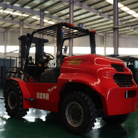 Meilleures ventes - Chariot élévateur diesel tout-terrain 4x4 - Expédition rapide - Emballage sécurisé - Temps d'exploitation prolongé - ISO 9001 - Usine