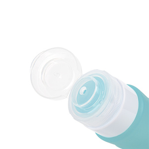 <b>Silicone</b> Travel Bottles, Leak Proof Squeezable Refillable Travel Accessories Toiletries Containers Travel Size Cosmetic <b>Tube</b> - Product Image 3