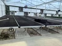 Landbouwkasconstructie multispan groenteteelt tunnel polycarbonaat kas multispan folie bloemenkas