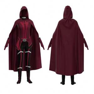 Serie <span class=keywords><strong>de</strong></span> TV americana mismo carnaval Halloween disfraz visión Cosplay traje Wanda Maximoff Cosplay <span class=keywords><strong>escarlata</strong></span> Cosplay <span class=keywords><strong>bruja</strong></span> disfraz - Product Image 6