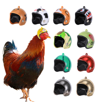 Casco para mascotas con diseño de pollo, gorro de protección, casco para desplazamientos, casco de personaje de dibujos animados, artículos divertidos para mascotas