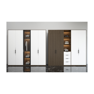 Modern Walk in <strong>Closet</strong> Wardrobe Para Habitacion Custom Systems Design Wood Bedroom Cupboards - Product Image 3