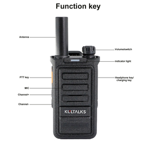 KULTALKS KT25 Waki Taki <span class=keywords><strong>Pmr446</strong></span> 0.5w <span class=keywords><strong>Talkie</strong></span>-<span class=keywords><strong>walkie</strong></span> longue portée Radio analogique bidirectionnelle pour la montagne M26014 - Product Image 4