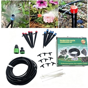BD-183 DIY Drip <b>Irrigation</b> Kit, Adjustable Automatic Garden Watering System for Greenhouse, Lawn, Bonsai - Product Image 1