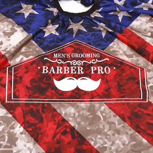 BarberTop AJ1538 Cape de coiffeur imperméable avec taille ajustable, confortable pour la coiffure - Product Image 3