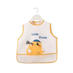 ขายส่งโลโก้ที่กําหนดเองเด็กกันน้ําเด็กผ้ากันเปื้อนแฟชั่นการให้อาหารเล่นผ้ากันเปื้อนเด็กการ์ตูนราคาถูก - Product Image 4