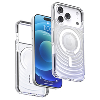 Coque AUREXIONICS à dégradé ondulé pour iPhone 18 Pro avec protection anti-traces de doigts