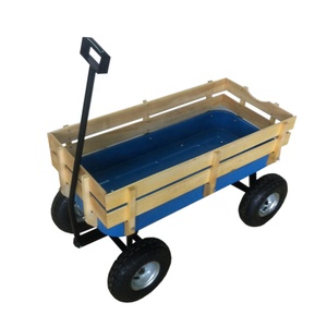 헤비 듀티 접이식 메쉬 4륜 어린이용 이동식 나무 해변 트롤리 카트 OEM 도구 - Product Image 2