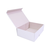 Boite cadeau magnétique personnalisé A4 boussole, pièces, grande boîte A5 pliable blanche