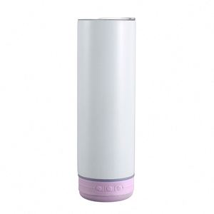 Gobelet isotherme double paroi en acier inoxydable de 20 oz avec haut-parleur Bluetooth, vierges pour sublimation, personnalisables, recharge USB, 6-12 pièces - Product Image 4