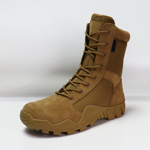 Bottes tactiques DSF89 pour hommes, imperméables, en daim, avec fermeture éclair, pour toutes les saisons, randonnée, entraînement, chaussures de travail, Chine - Product Image 5