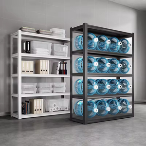 Thiết kế hiện đại không có vít nhà bếp kệ trong màu đen hoặc trắng xếp chồng Kệ & kệ - Product Image 4