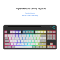 Keyboard Keycaps Multimedia Gaming Keyboard Which Have a Special Application That Colors Can Be Controlled