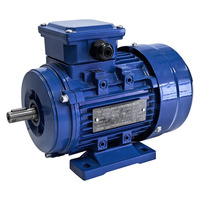 Mme Series IE3 0.18kw-2.2kw 2 pôles 0.25hp-3hp 380v 50hz Moteur à induction AC triphasé à faible bruit Alun Shell Ventilateur étanche Moteur de voiture