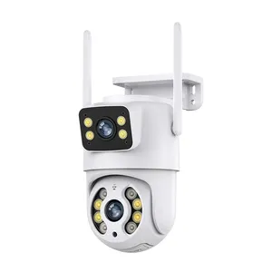 New Design A31 360 degree Smart Home Security System IP CCTV 6MP Camera dual lens wifi camera icsee